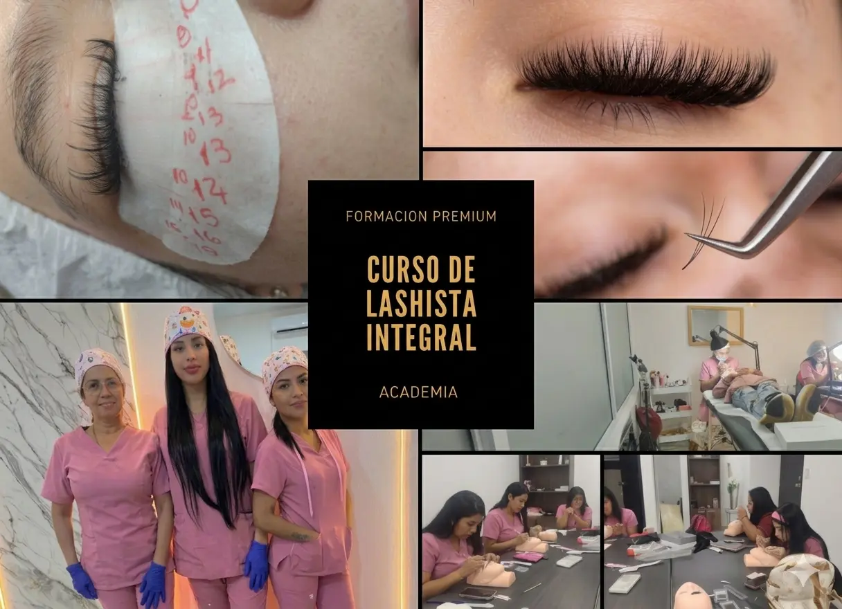 Procedimiento de Lashista Integral - Academia Formación Premium